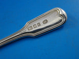 Fiddle Thread by James Robinson Sterling Silver Demitasse Spoon Hndl down 3 3/4"