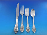 Donatello by Amston Sterling Silver Flatware Set for 8 Service 43 pieces
