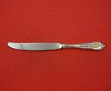 Rose Point Gold by Wallace Sterling Silver Regular Knife Modern 9 1/8" Flatware