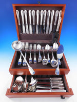 Cluny by Christofle France Silverplate Flatware Service Set 95 pieces Dinner