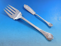 William & Mary by CJ Vander Sterling Silver Flatware Service 8 Set 57 pcs Dinner