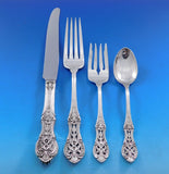 Primrose by International Sterling Silver Flatware Set 8 Dinner Service 53 pcs