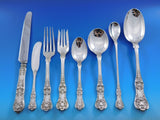 English King by Tiffany & Co Sterling Silver Flatware Set 12 Service 96 pieces