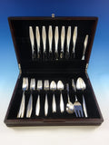 Diamond by Reed and Barton Sterling Silver Flatware Set For 8 Service 36 Pcs Mod