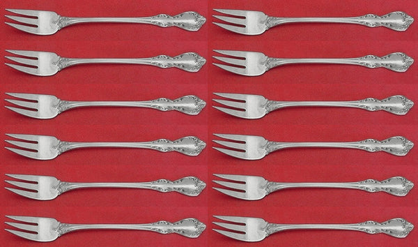 Debussy by Towle Sterling Silver Cocktail Fork Set 12 pieces 5 5/8"