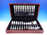 Lillemor by Marthinsen 830S Silver Flatware Service for 12 Dinner Set 74 pieces