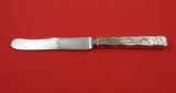 Lap Over Edge Acid Etched by Tiffany & Co Sterling Dessert Knife w/orchid 7 1/2"