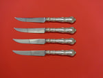 Strasbourg by Gorham Sterling Silver Steak Knife Set 4pc HHWS Custom Made 8 1/2"