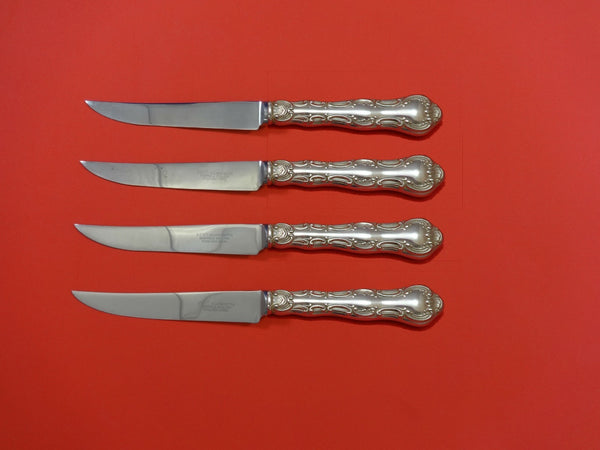 Strasbourg by Gorham Sterling Silver Steak Knife Set 4pc HHWS Custom Made 8 1/2"