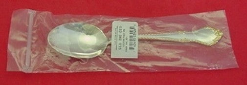 English Georgian Gold by Lunt Sterling Silver Place Soup Spoon 7" New