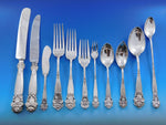 Georgian by Towle Sterling Silver Flatware Set for 8 Service 106 pcs Dinner