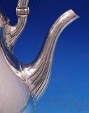 Blossom by Yvar Peterson Sterling Silver Tea Set 6pc Peace Lily Motif (#8816)
