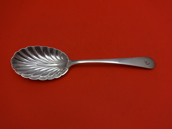 Jefferson by Lunt Sterling Silver Berry Spoon with Fluted Bowl 9 1/8"