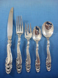 Decor by Gorham Sterling Silver Flatware Set for 12 Service 63 Pieces Dinner