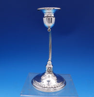 Columbia Sterling Silver Candlestick Pair 7" x 3 1/2" Weighted Curved (#8106)