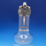 J. Grinsell & Sons English Victorian Sterling Claret Wine Decanter Pitcher #7523