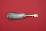 Pattern Unknown by Shiebler Sterling Shoe Horn w/weave design #5835  4 7/8"