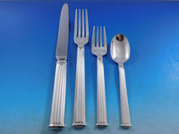 Triade by Christofle France Silverplated Flatware Set 12 Service 76 pcs Dinner