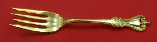 Old Colonial Vermeil By Towle Sterling Silver Salad Fork 6 1/4" Gold