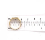 14k Yellow Gold Blank Signet Ring Jewelry (#J5770)