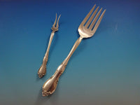 Rose Tiara by Gorham Sterling Silver Flatware Set For 12 Service 55 Pieces