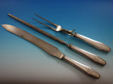 Hampton by Alvin Sterling Silver Flatware Set for 8 Service 54 Pieces K monogram