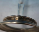 Sterling Silver and Cut Crystal Bud Vase 10 1/2" x 3" (#5736)