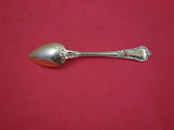 Philippe Berthier French Sterling Silver Coffee Spoon vermeil & engine 5 5/8"