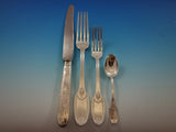 Empire by Olier & Caron French Sterling Silver Flatware Set Service Dinner 93 pc