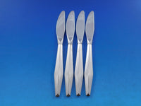 Diamond by Reed and Barton Sterling Silver Butter Spreader HH Modern Set 8 pcs