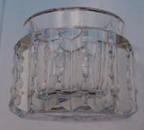 Gorham Sterling Silver Dresser Jar with Cut Crystal S3069 1 1/2" (#9148)