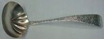 Woodbine Engraved by Seymour Sterling Silver Gold Washed Soup Ladle 10"