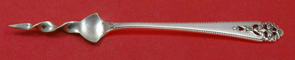 Queen's Lace by International Sterling Silver Butter Pick Twisted 5 3/4" Custom