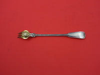 Shell and Thread by Tiffany and Co Sterling Cocktail Fork 6"