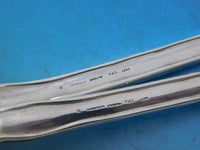 Lap Over Acid Etched by Tiffany Sterling Silver Salad Set GW Bird Flowers 10 1/2