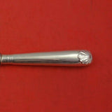 CW Fletcher English Estate Sterling Silver Dinner Knife with Shell Handle 9 5/8"