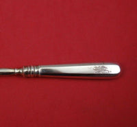 Russian Sterling Silver Sardine Fork All Sterling Hollow Handle with Bar 6 5/8"