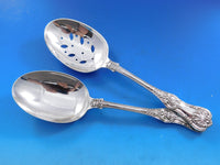 English King by Tiffany & Co Sterling Silver Flatware Set 12 Service 77 pieces
