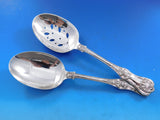 English King by Tiffany & Co Sterling Silver Flatware Set 12 Service 77 pieces
