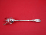 Chrysanthemum by Tiffany and Co Sterling Silver Lettuce Fork rare 8 3/8"