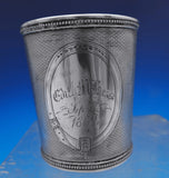 Tifft and Whiting Coin Silver Baby Child's Cup Mug Engine Turned #2 (#8867)