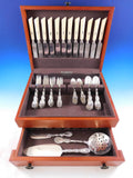 Radiant by Whiting Sterling Silver Flatware Set Service 63 pieces total