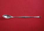 Egon Lauridsen Danish Sterling Silver Martini Spoon Original 2 Ended w/ Enamel