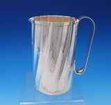 Fluted Modern by Calegaro Italy .800 Silver Milk Pitcher 6 1/8" Tall (#7520)