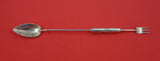 Number 74 Wheat by Gorham Sterling Olive/Pickle Spear light vermeil BC  10 3/8"