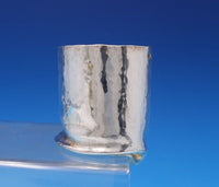 RTM .999 Silver Beaker Gold Washed w/ Table Rest 2 3/4" x 2 3/8" (#7607) Unique