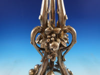 Christofle Silverplate Candelabra w/Fruit Motif Very Heavy 24 1/4" x 12" (#7507)