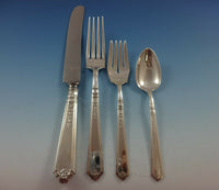 Princess Patricia by Durg Gorham Sterling Silver Dinner Flatware Set 36 Pcs