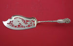La Reine by Reed and Barton Sterling Silver Fish Server pierced  11 3/4"