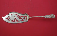 La Reine by Reed and Barton Sterling Silver Fish Server pierced  11 3/4"